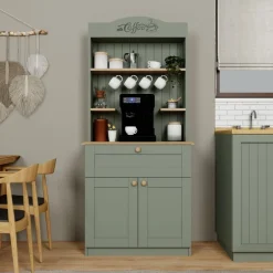 Linento Furniture Aamiaiskaappi/kahvipiste Lucas 7