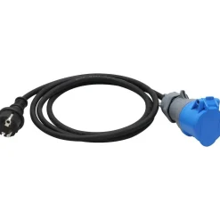 Malmbergs Adapterijohto , pistorasia CEE/pistotulppa, 1-vaihe, 16A, 2m Outlet