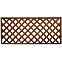 Tammiston puu Aitaelementti Lehto A06R 1800x800 mm vinoristikko ruskea New