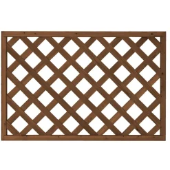 Aitaelementti Lehto A07R 1200x800 mm vinoristikko ruskea - Tammiston puu Clearance