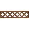 Tammiston puu Aitaelementti Lehto A08R 1200x300 mm vinoristikko ruskea Outlet