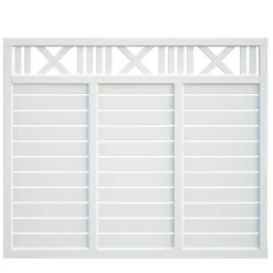 Aitaelementti Marit 6 150x180 cm valkoinen 5 kpl/pkt - Palmako Online