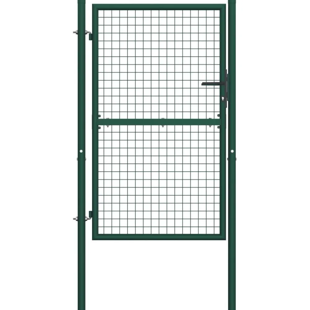 FinePRICE Aitaportti teräs 100x200cm vihreä Sale