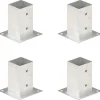 FinePRICE Aitatolpan jalat 4kpl galvanoitu 81mm Sale