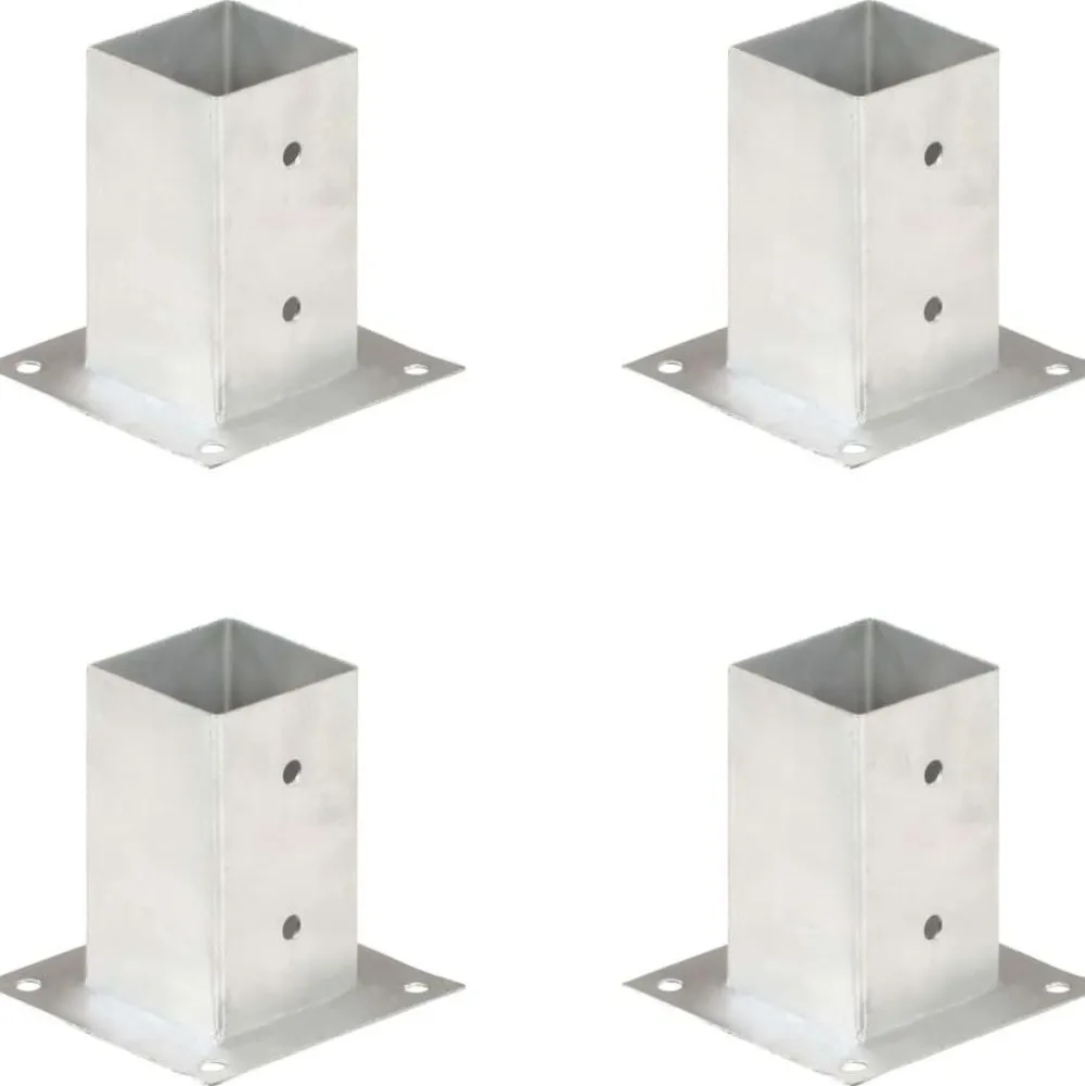 FinePRICE Aitatolpan jalat 4kpl galvanoitu 81mm Sale