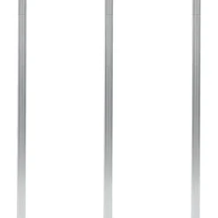 Aitatolpat 3kpl alumiini 185cm - FinePRICE Outlet