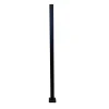 Aitatolppa Garden 130 x 5 x 5 cm musta alumiini - Green Land Hot