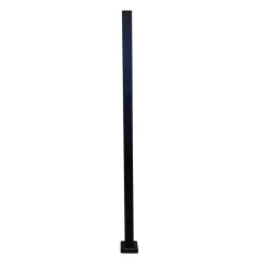 Aitatolppa Garden 130 x 5 x 5 cm musta alumiini - Green Land Hot