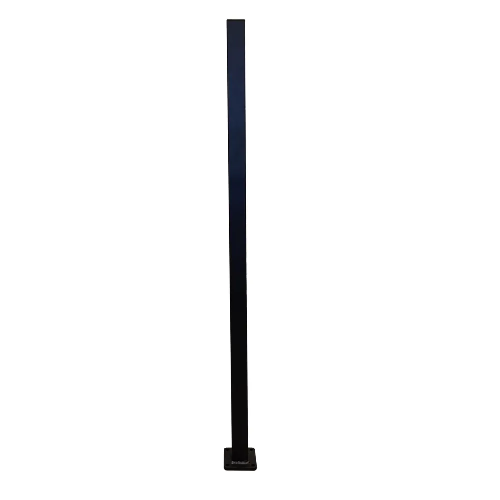 Aitatolppa Garden 130 x 5 x 5 cm musta alumiini - Green Land Hot