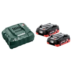 Metabo Akku ja laturi 18V 2xLiHD 4,0 Ah Outlet