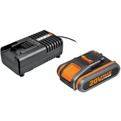 Akku ja laturi WA3601 20V 2.0Ah - Worx