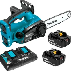 Akkuketjusaha LXT DUC302PT2 12" 2x18V 2x5,0 Ah akuilla - Makita Online