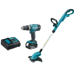 Makita Akkukonesarja LXT Combokit DLX2114S 2 konetta 18V 3,0 Ah akulla Online
