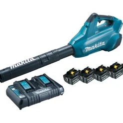 Makita Akkulehtipuhallin LXT DUB362PT4 2x18V 4x5,0 Ah akuilla New