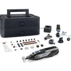 Akkumonitoimityökalu 8250-5/65 12V 2x2,0 Ah akuilla - Dremel