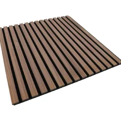 Akustiikkalevy Fog&Venø By Venø, 20x600x600mm, mdf, pähkinä, musta huopa, 2kpl - Fog & Venø Hot