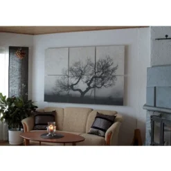 Yeseco Akustiikkataulu Quiet 240x160 cm kollaasi 6 kpl 80x80 cm eri kuvia (myös omalla kuvalla) Clearance