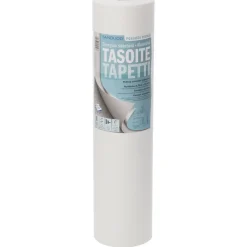 Akustoiva tasoitetapetti Pohjasta pintaan 1950 0,75x10,4 m valkoinen non-woven - Sandudd Hot