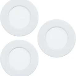 Eglo Alasvalosarja 3 x Fueva 6 LED CCT Ø8.6cm valkoinen Best