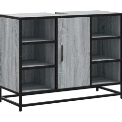 Allaskaappi ilman allasta tekninen puu, 80x33x60 cm, eri värejä (42175) - FinePRICE Best
