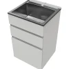 Allaskaappi NTB 5 560x880x520 valkoinen/rst - Nordic Tech Outlet