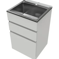 Allaskaappi NTB 5 560x880x520 valkoinen/rst - Nordic Tech Outlet