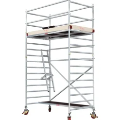 Alumiiniteline Jumbo 9900P, tasokorkeus 3.4m, 250x135cm - Tikli New