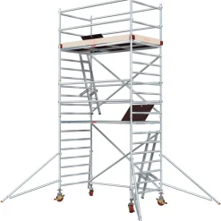 Tikli Alumiiniteline Jumbo 9900-4P, tasokorkeus 4.5m, 250x135cm Hot