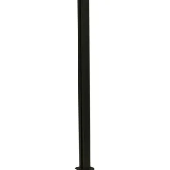 Hortus Alumiinitolppa 100 cm lasipaneelille multi, musta 108 cm Online