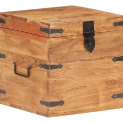 Arkku 40x40x40 täysi akaasiapuu - FinePRICE