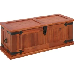 Arkkupöytä kiinteä akaasiapuu 60x25x22 cm - FinePRICE Sale