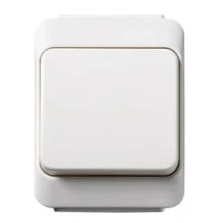 Schneider Electric Artic 6/1-kytkin pinta IP44 valkoinen Hot