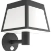 Eglo Aurinkokennoseinävalaisin Altilia, musta/valkoinen Online