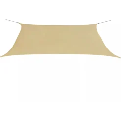 FinePRICE Aurinkopurje oxford-kangas suorakaide 4x6 m beige Online