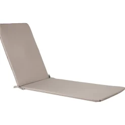 Aurinkotuolin pehmuste OHIO vedenpitävä, 55x190x2,5 cm beige - Home4you Online