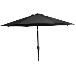 Aurinkovarjo ø300 cm musta 231070 - Hillerstorp Outlet