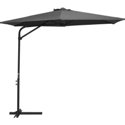 FinePRICE Aurinkovarjo terästanko 300x250 cm antrasiitti Outlet