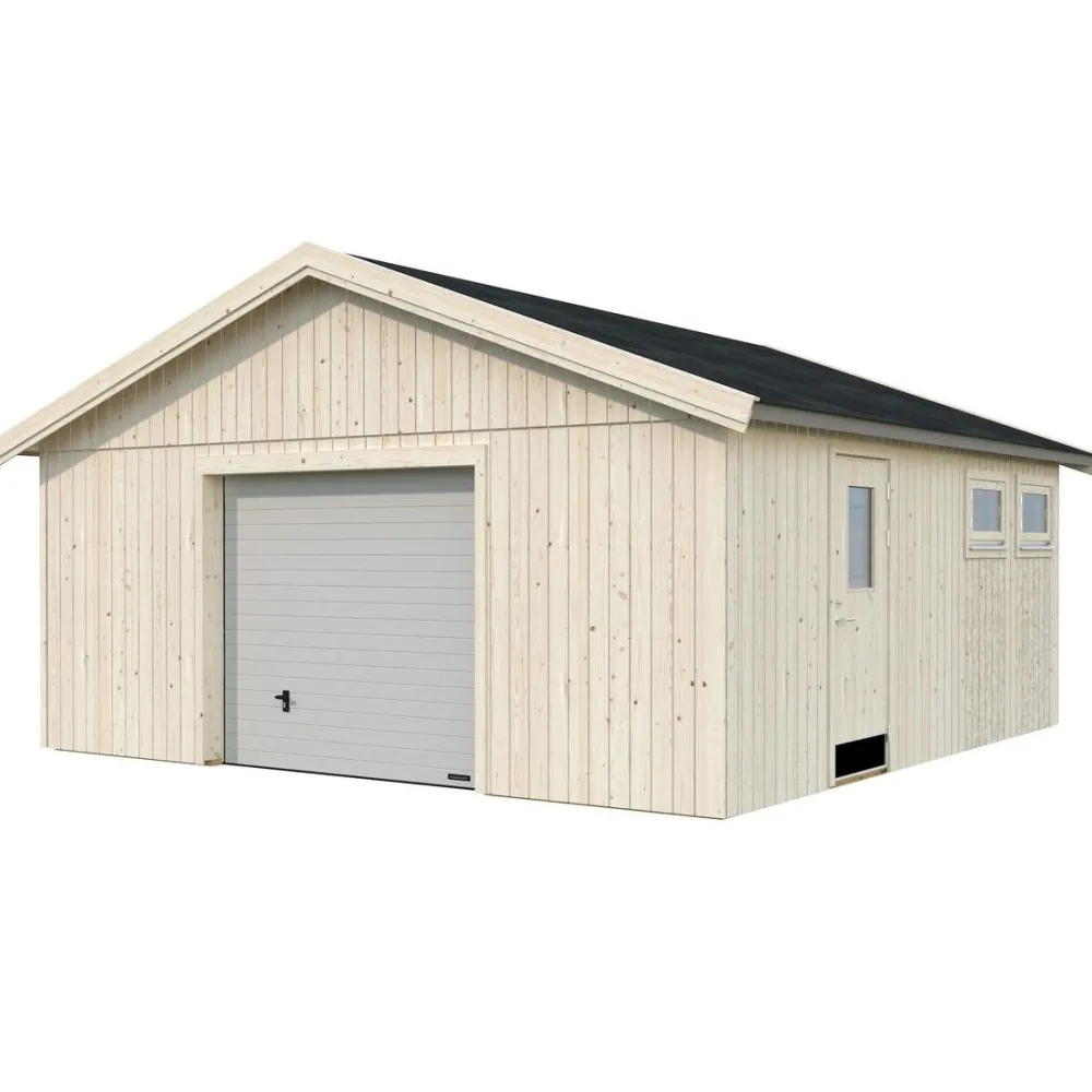 Palmako Autotalli Andre nosto-ovella 28,5 m²