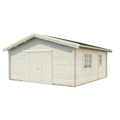 Autotalli Roger, puuovella, 27,7m² FR70-5656-1 - Palmako Clearance