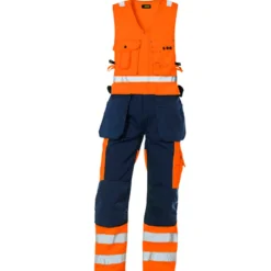 Avohaalari Highvis 2653 oranssi/mariininsininen - Blåkläder