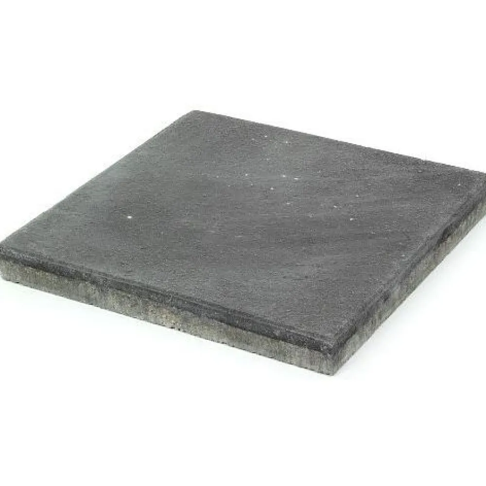 Betonilaatta 498x498x50 mm sileä musta - Rudus Outlet
