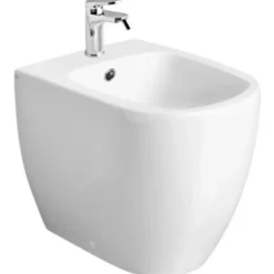Lavabo Bidee Glomp, back to wall, valkoinen Hot