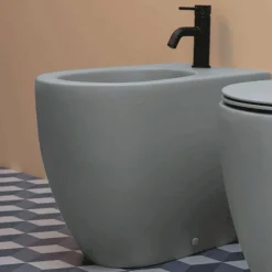 Lavabo Bidee Glomp, back to wall, matta, eri värejä New