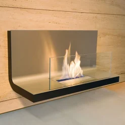 Radius Design Biotakka Wall Flame, 83x46x40cm, rosteri/musta, seinään New