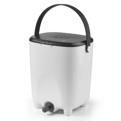 Bokashi keittiökompostori , 10l, valkoinen - Biolan