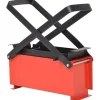Brikettipuristin 34x14x14cm, teräs, musta/punainen - FinePRICE Online