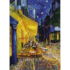 Linento Canvas-taulu Van Gogh - Café Terrace at Night, 50x70cm, monivärinen Outlet