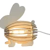 DIY-pöytävalaisin Rabbit 27cm E14 tee-se-itse puu - Heat New