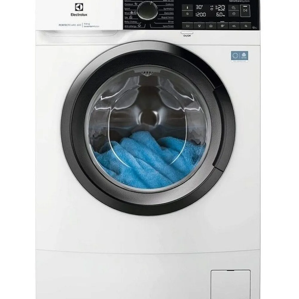 Edestä täytettävä pesukone EW6S762W38, 6kg - Electrolux