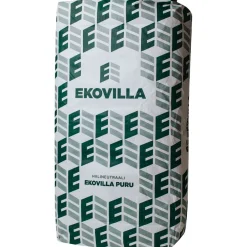 Ekovilla Eristepuru Puru 10 kg käsinlevitykseen Clearance